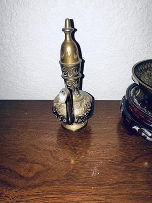 PRETTY HAND ETCHED BRASS FROM INDIA