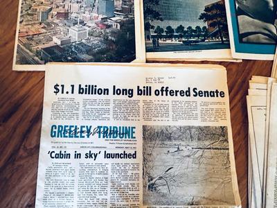 NEWS PAPER'S FEATURING HISTORICAL EVENTS
