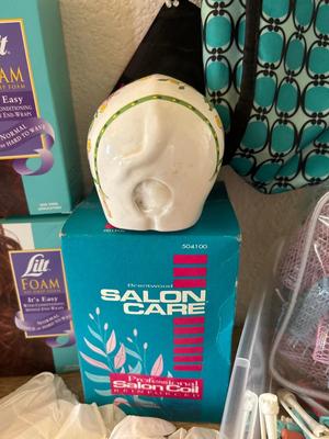 DRESSER MIRROR, PAMPERING YOURSELF ITEMS, PERM SOLUTIONS & RODS, HAIR ROLLERS AND MUCH MORE