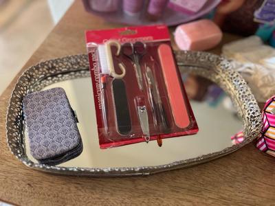 DRESSER MIRROR, PAMPERING YOURSELF ITEMS, PERM SOLUTIONS & RODS, HAIR ROLLERS AND MUCH MORE
