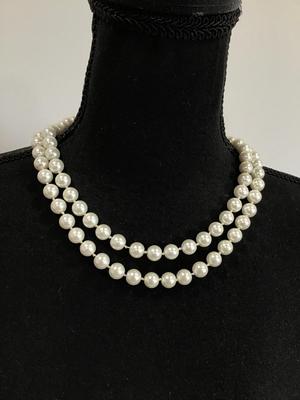 Faux Pearl Necklace