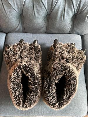 Fuzzu bear slippers