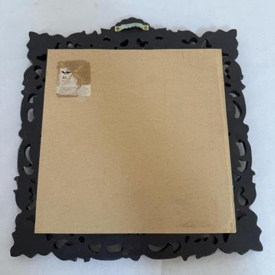 Godinger Silverplate & Blue Glass Vase with Ornate Silver Lamps & Decor (K-HS)