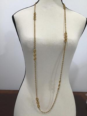 Gold Tone Layering Necklace