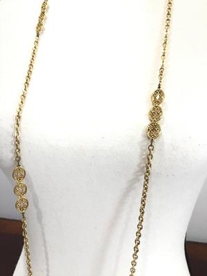 Gold Tone Layering Necklace