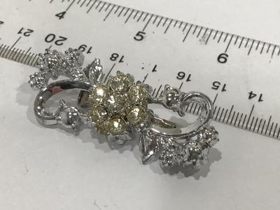 Vintage Rhinestone Brooch