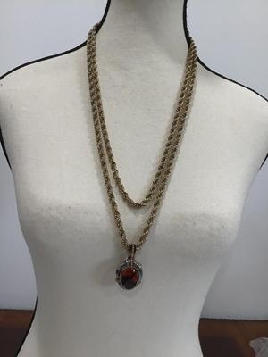Premier Design Large Chain Layering With Pendant