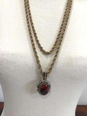 Premier Design Large Chain Layering With Pendant