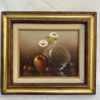 Three Still Life Paintings by Wallace (K-HS)