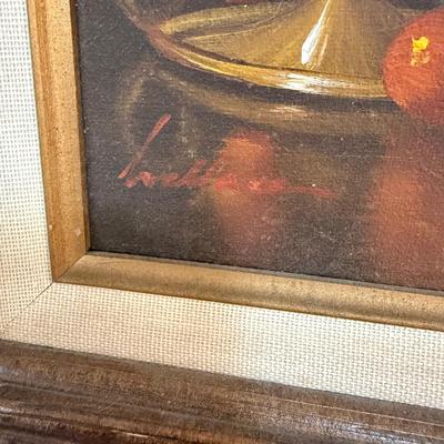 Three Still Life Paintings by Wallace (K-HS)