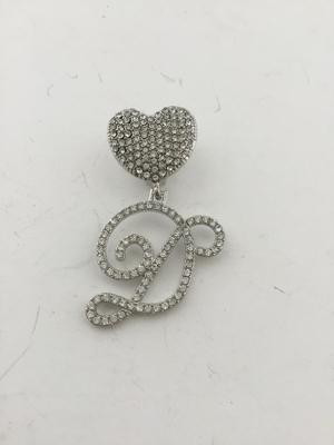 Rhinestone scarf clip