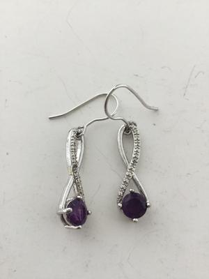 PAJ bb China marked dangle earrings