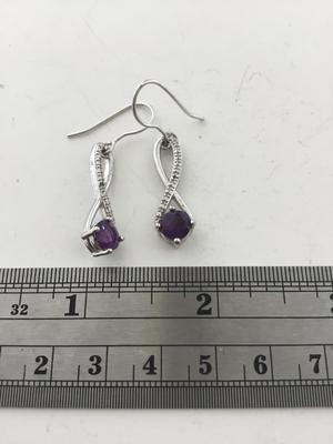 PAJ bb China marked dangle earrings