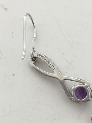 PAJ bb China marked dangle earrings