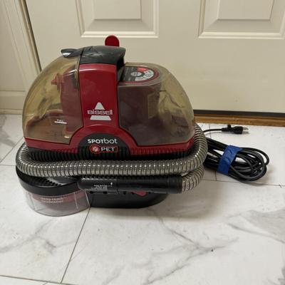 Bissell Pet Hair Eraser Vacuum & SpotBot Pet Deep Cleaner (L-HS)