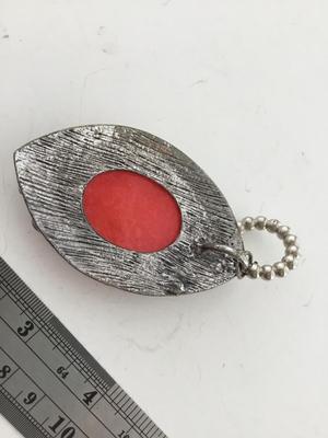 Unmarked statement necklace pendant
