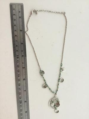 Shell green fashion necklace