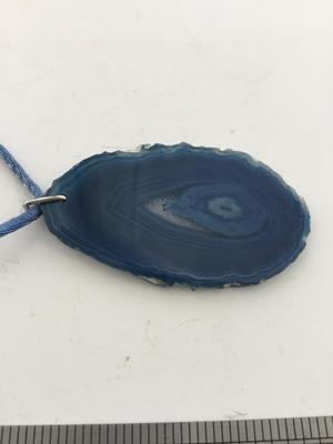 Blue fashion stone type necklace