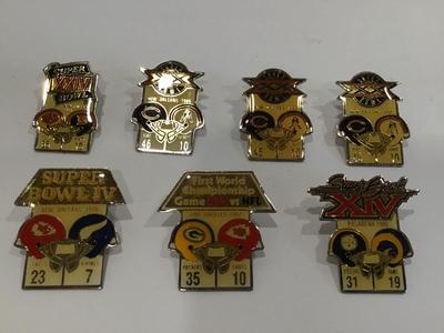 Vintage Football Pins
