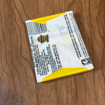 LOT 162K: Four Boxes of Sealed 1990 Fleer Basketball Cards