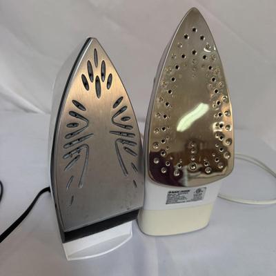 Black & Decker Irons with Felted Wool Pressing Mat & Ironing Boards (L-HS)