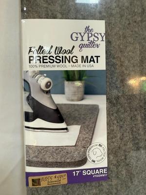 Black & Decker Irons with Felted Wool Pressing Mat & Ironing Boards (L-HS)