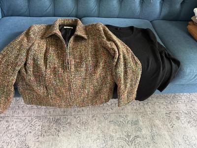 Vintage down vest and more!