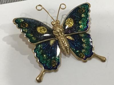 Vintage Butterfly Brooch