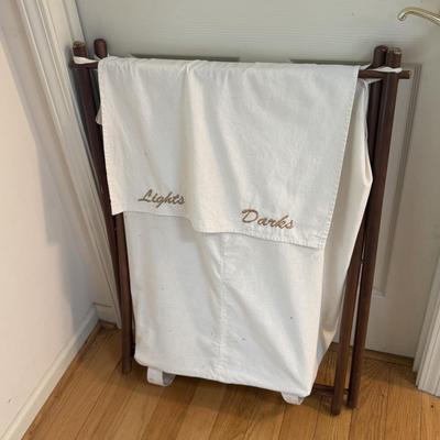 Sorting Fabric Hamper with Rowena Iron and More Laundry Items (LR-HS)