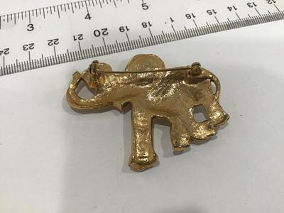 Elephant Brooch