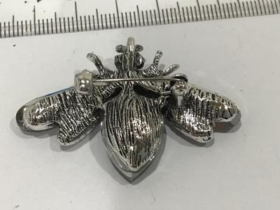 Black Glass Pin