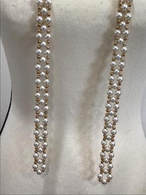 Beatiful Multi Beaded Tassel Wrap Necklace