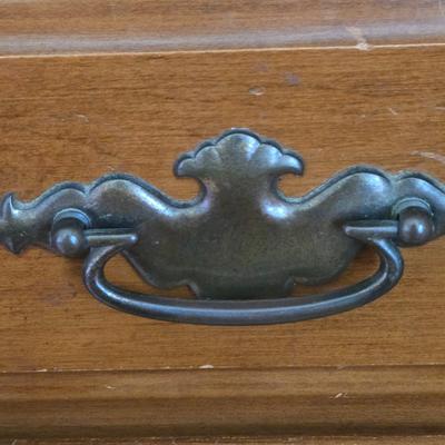 LOT 109: Traditional All Wood Chest of Drawers