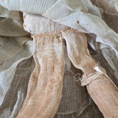 LOT 111: Maid Doll, Handmade Doll, and Doll for Parts