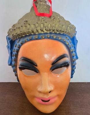 LOT 112: Vintage Ben Cooper Granny, Pirate, and Asian Queen Masks