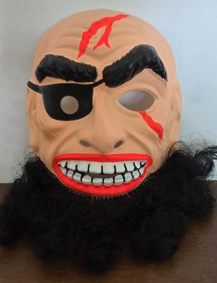 LOT 112: Vintage Ben Cooper Granny, Pirate, and Asian Queen Masks