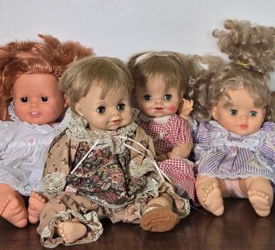 LOT 114: Vintage Effanbee, Ideal, and Cititoy Baby Dolls