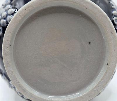 LOT 115: Williamsburg Pottery Crock, Nantucket Stoneware Mug, and German Stoneware Beer Mug