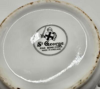 LOT 117: Lenox Butler's Pantry Tea Pot and Multiple Cups and Saucers and 2 Mugs