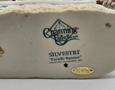 LOT 121: Charming Tails By Fitz & Floyd Christmas and Easter Figurines