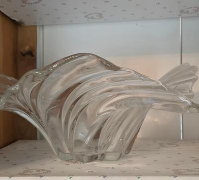 LOT 122: Cabinet Lot with Numerous Glass and Crystal Pieces