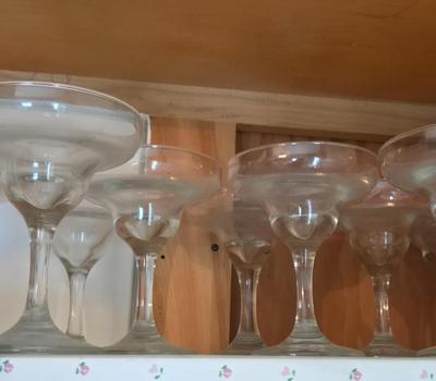 LOT 122: Cabinet Lot with Numerous Glass and Crystal Pieces