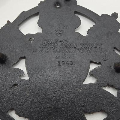 LOT 125: Bicentennial Placemats and Napkins, ARC France Glass Cannister, Hull Pottery Alpine Pretzel Jar, and More