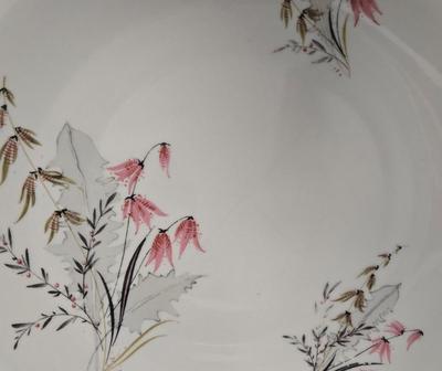 LOT 127: Cabinet Lot with Incomplete Sets of Old Ivory Syracuse China, Harmony House China Royal Duchess and More