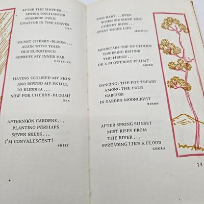 LOT 129: Andrea by Sadek Vase, 3 Piece Tea Cup Set, Asian Doll on Stand, Vintage Japanese Umbrella, and More