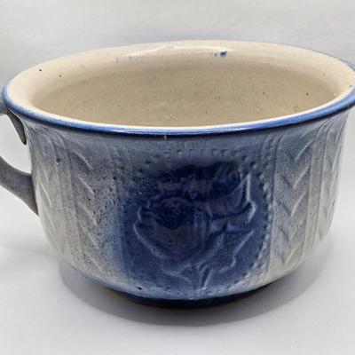 LOT 130: 19th Century Stoneware Chamber Pot