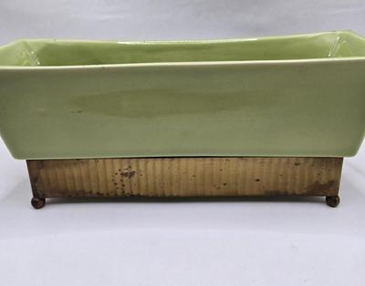 LOT 132: Vintage MCM Jacquelin of California Lighted Planter