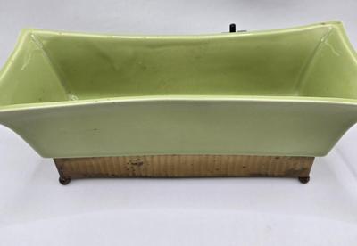 LOT 132: Vintage MCM Jacquelin of California Lighted Planter