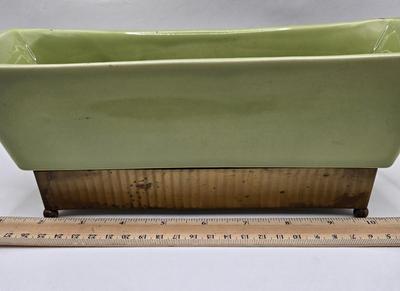 LOT 132: Vintage MCM Jacquelin of California Lighted Planter