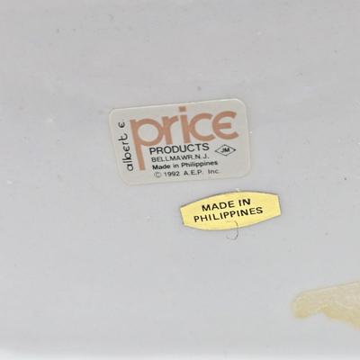 LOT 134: Cardinal Teapot, Price teapot, and Set of Gold Trimmed Milk Glass Cups and Saucers